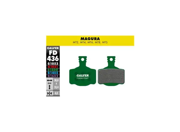 Galfer Pro brake pads Magura
