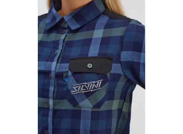 Silvini Briona women's shirt navy/garden