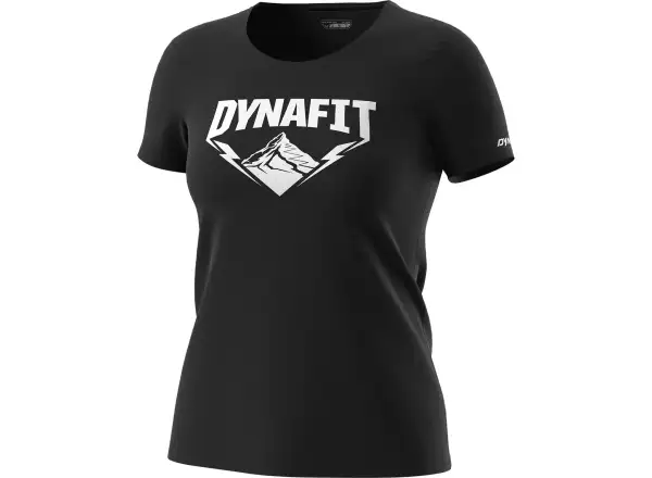 Dynafit Graphic Cotton women's T-shirt Black Out/Hardcore