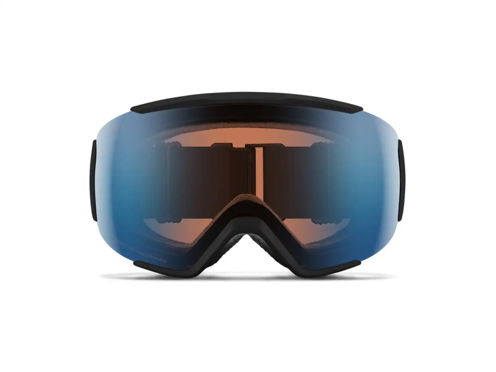 Smith Sequence OTG ski goggles Black / ChromaPop Pro Photochromic Blue Mirror