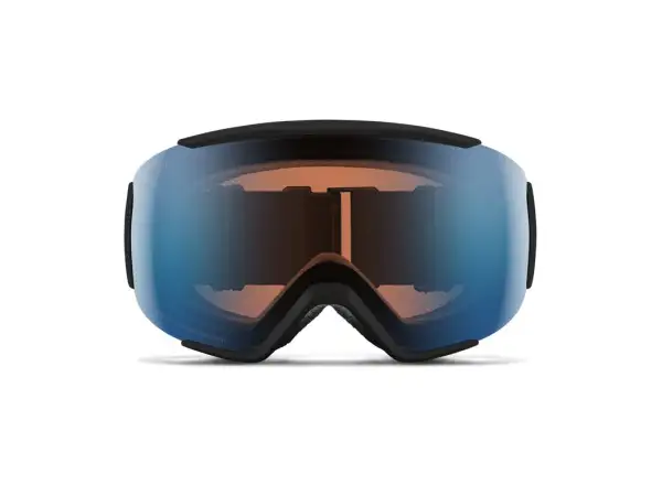 Smith Sequence OTG ski goggles Black / ChromaPop Pro Photochromic Blue Mirror
