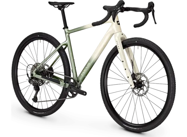Focus Atlas 6.7 gravel bike Champagne/Mintgrey
