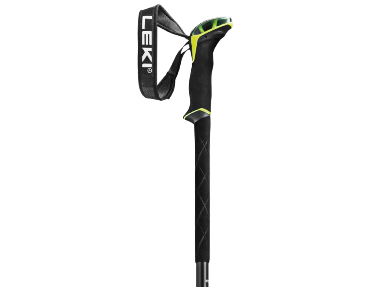 Leki Guide 2 alpine ski poles Black/Neon yellow/Dark anthracite