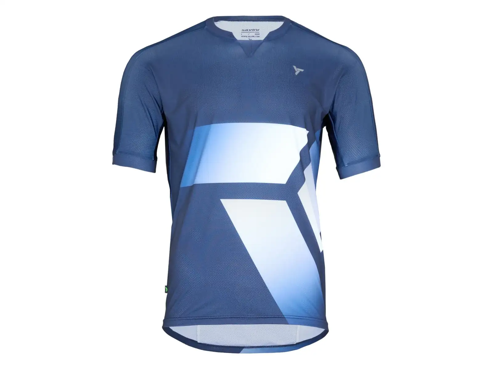 Silvini Gallo men's loose jersey short sleeve Navy Cloud