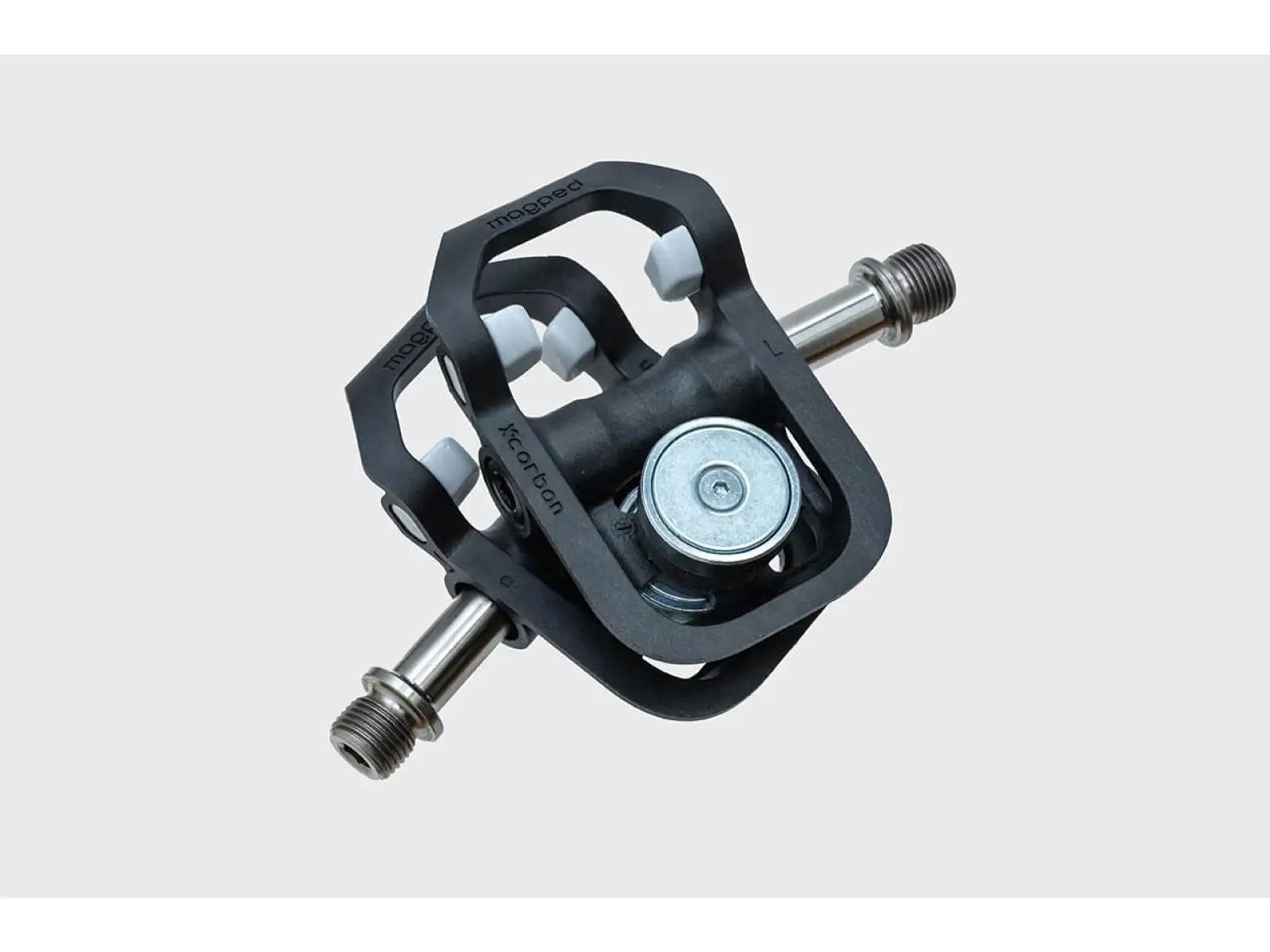 Magped Road2 magnetic pedals with steel axle black