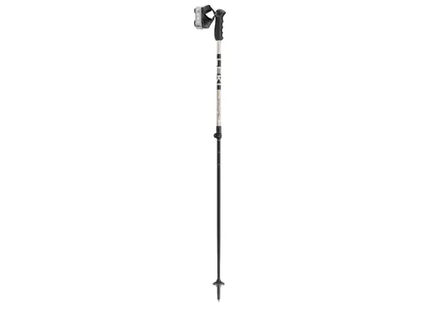 Leki Detect S Vario alpine poles Warm Grey Light/Warm Grey Dark/Black