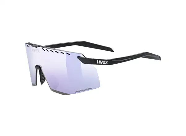 Uvex Pace Stage ColorVision glasses Black Matt/Mirror Lavender