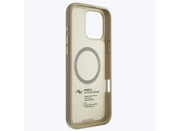 Peak Design Mobile Everyday Clarino Case iPhone 16 Pro Max phone case Bone