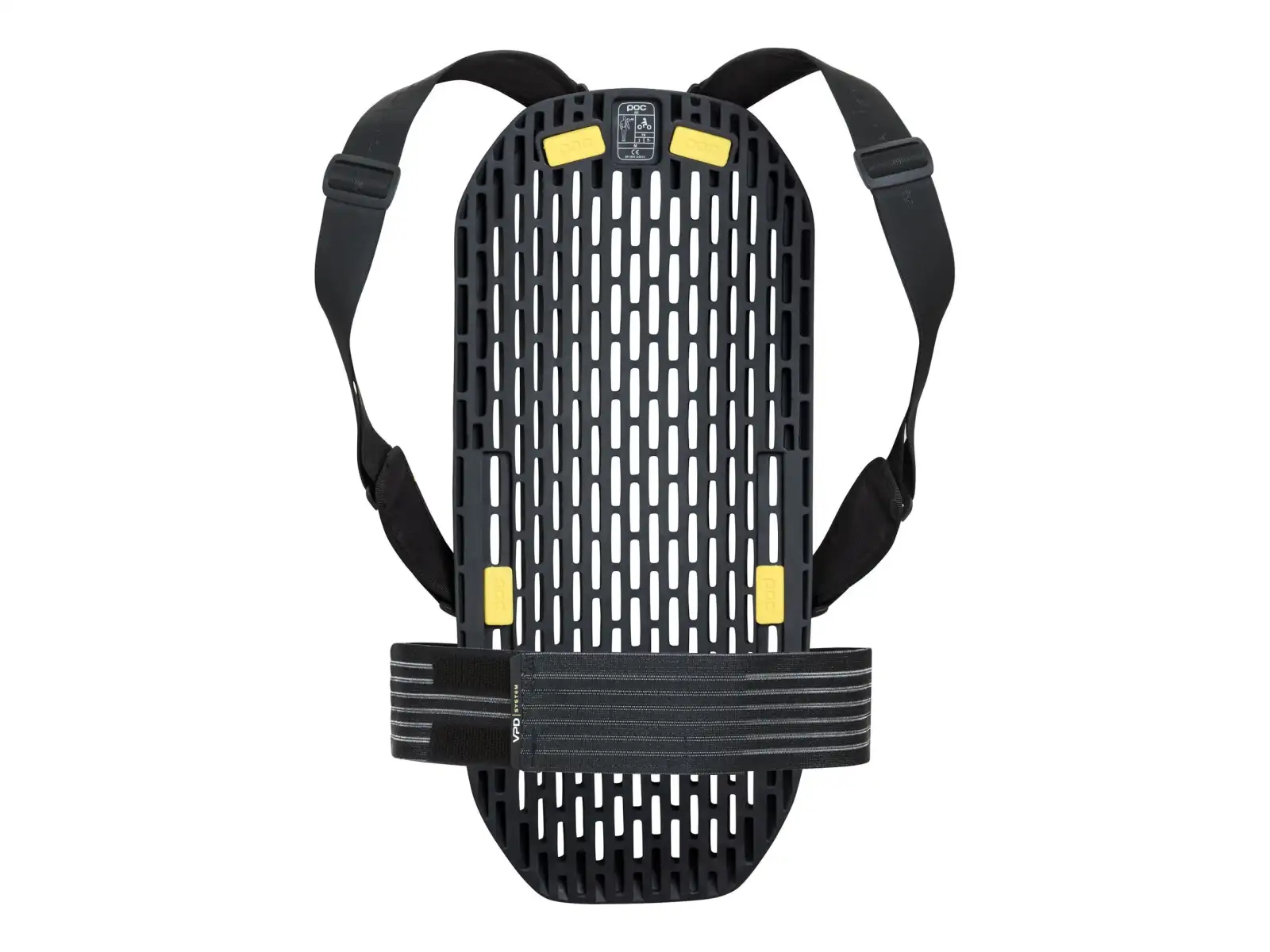 POC VPD System Back spine protector Uranium Black