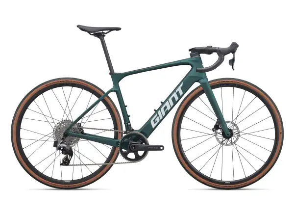 Giant Defy Advanced E+ EL AR road e-bike Kelp Forest