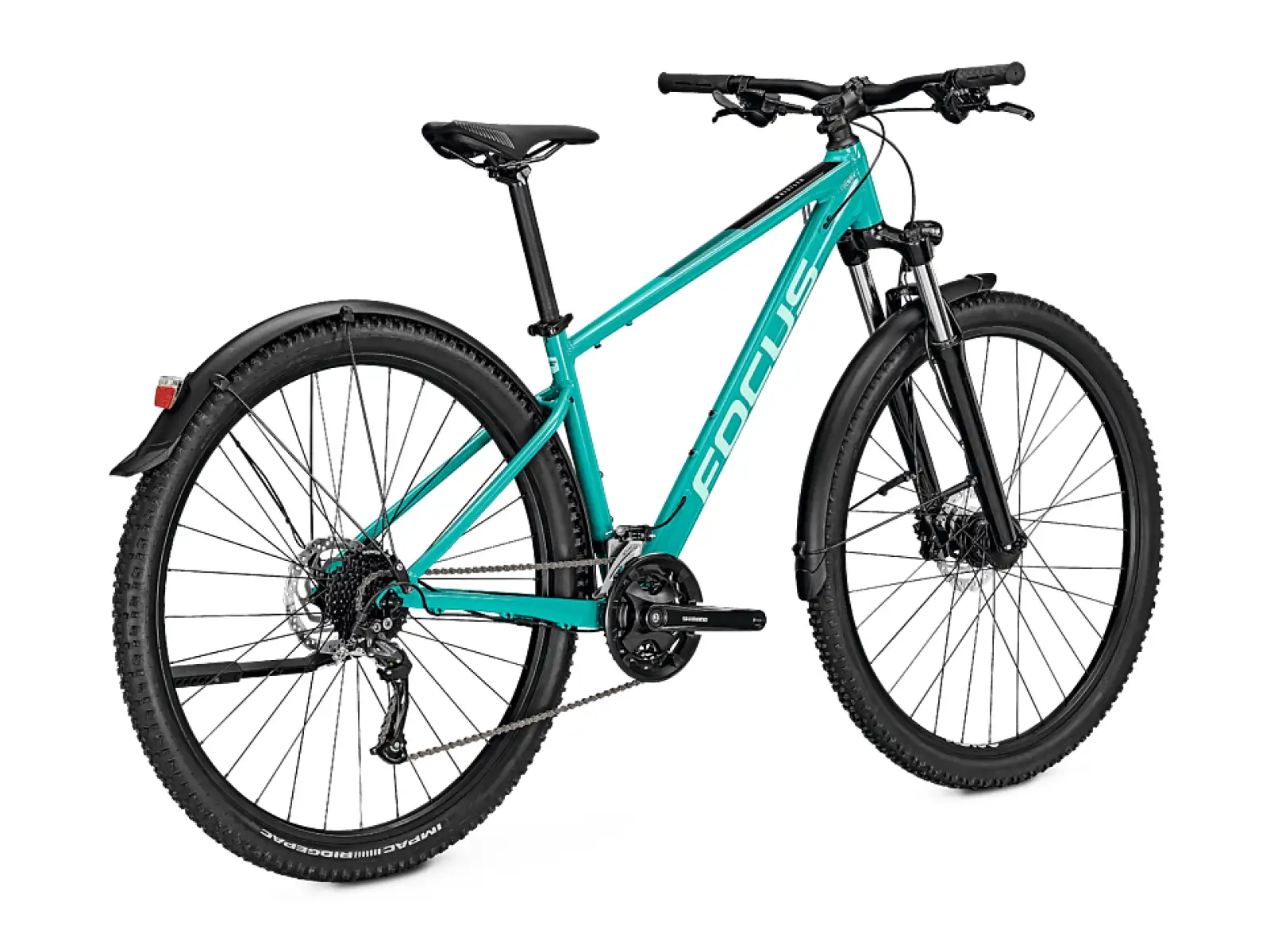 Focus Whistler 3.6 EQP DI 27.5" mountain bike Blue Green size S