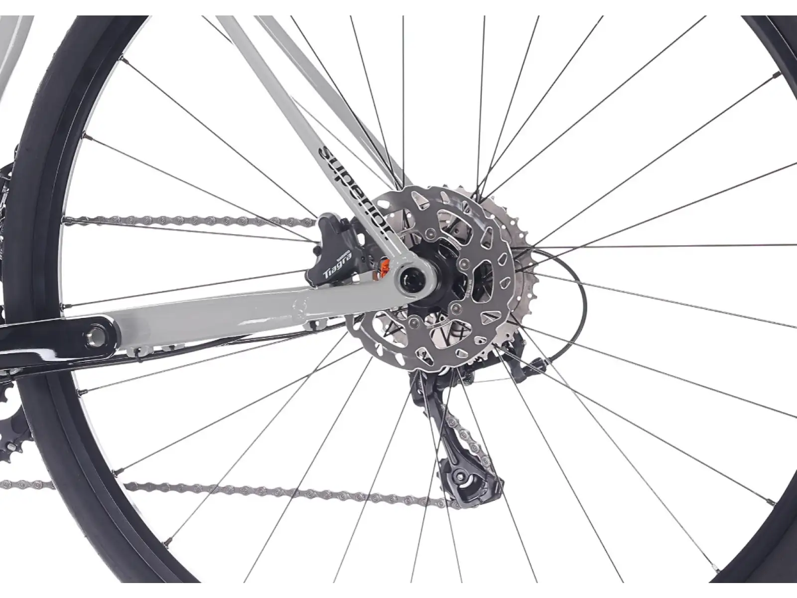 Superior X-Road 6.3 GF road bike gloss grey / black