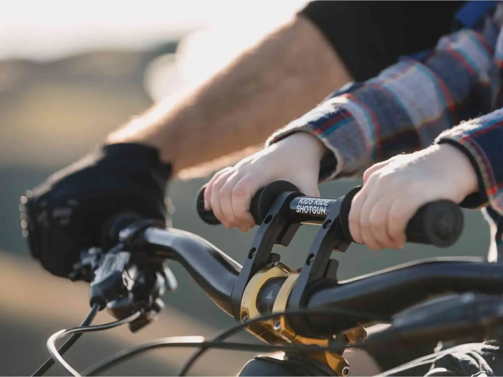 Kids Ride Shotgun 2.0 children's bolt-on handlebars