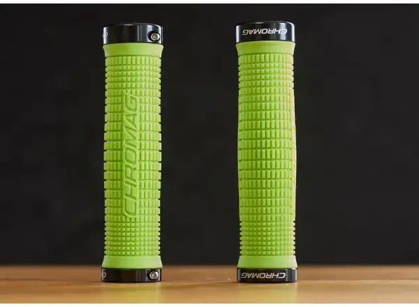 Chromag Squarewave grips green