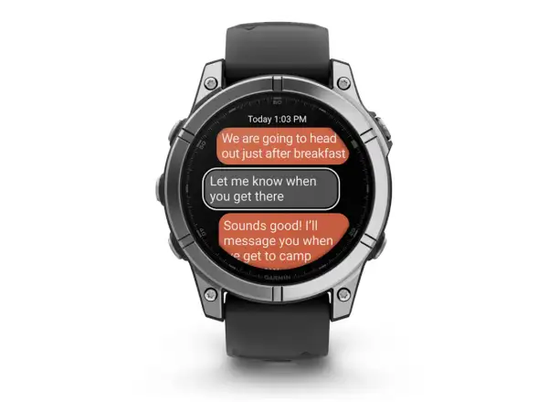 Garmin fenix E - 47 mm AMOLED smart watch Slate Grey Steel