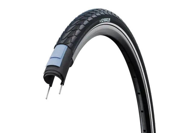 Schwalbe Marathon Racer RaceGuard 28" trekking wire tire Black-Reflex