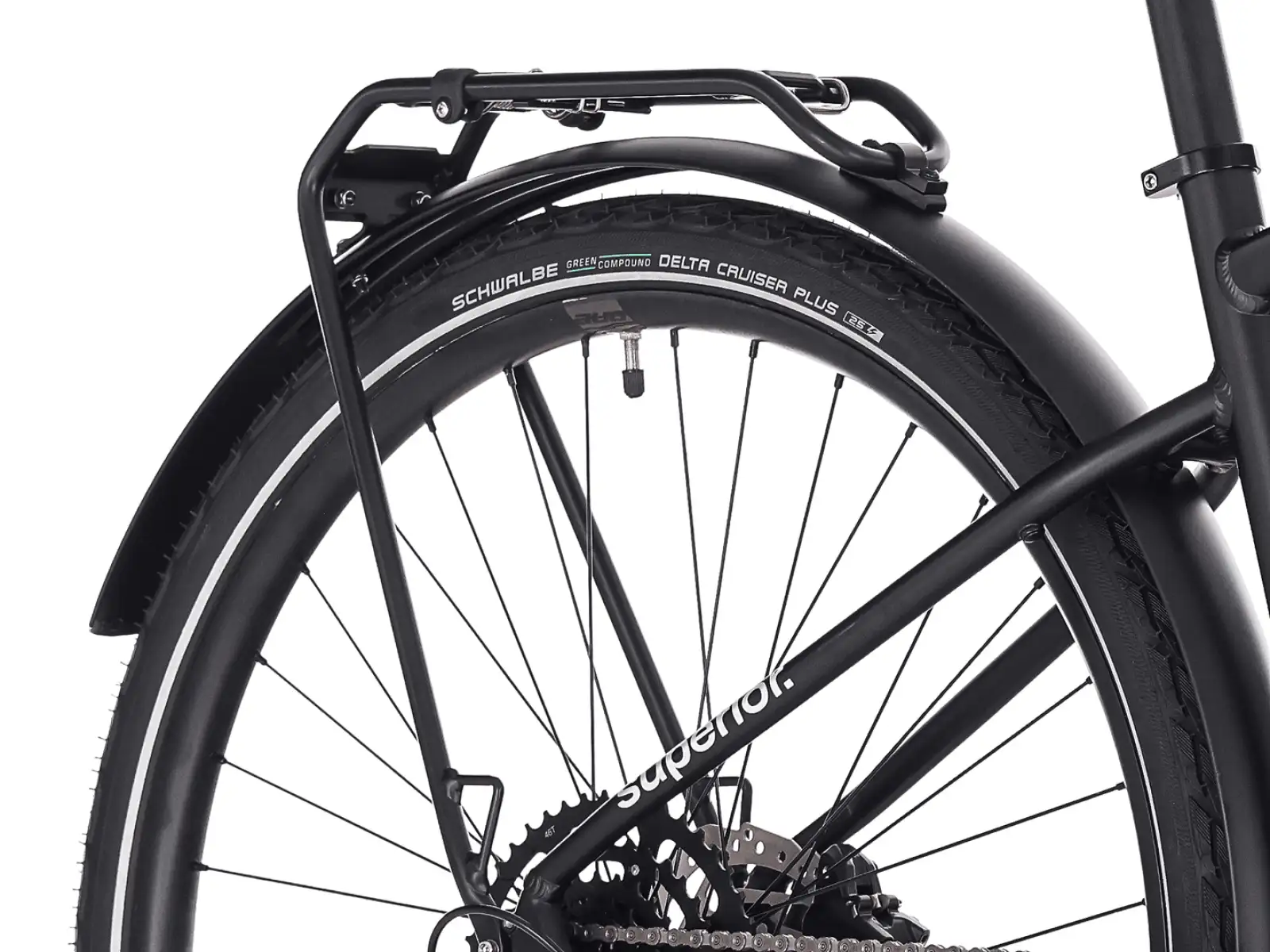 Superior Blox 6.4 T city bike Matte Black