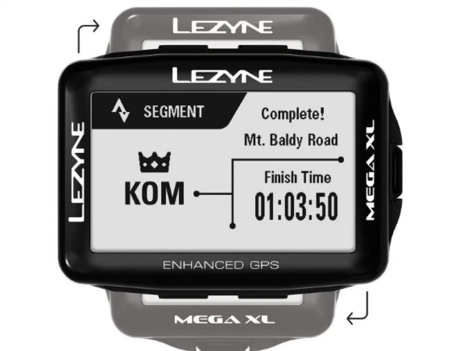 Lezyne Mega XL GPS navigation black