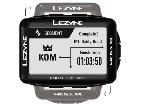 Lezyne Mega XL GPS navigation black