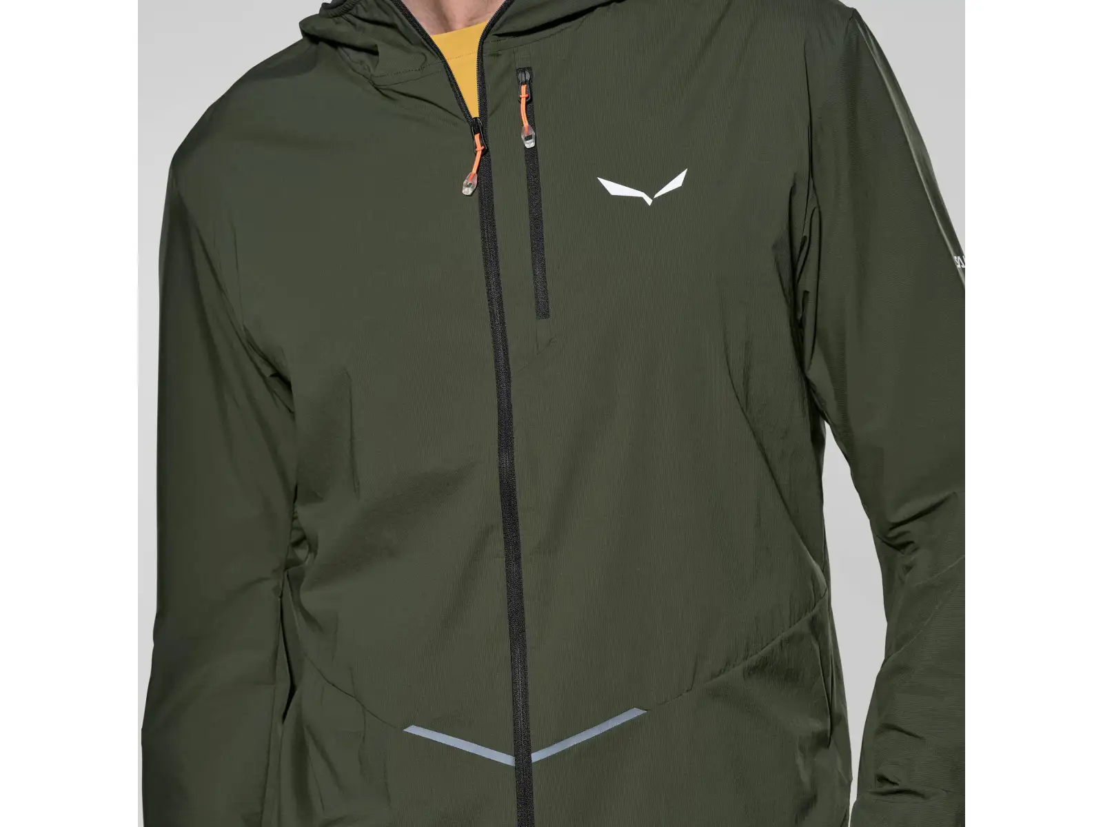 Salewa Pedroc Wind Light men's sweatshirt Dark Olive