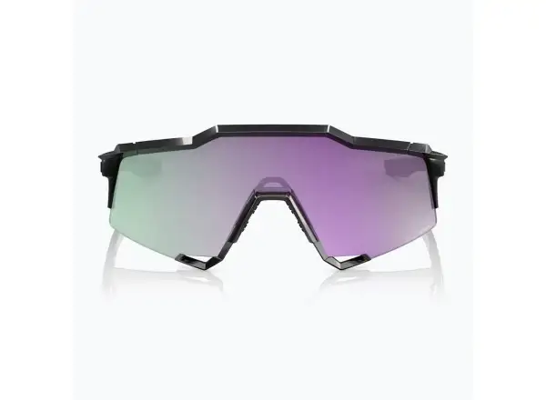 100% Speedcraft sunglasses Polished Black/HiPER Polarized Lavender Mirror