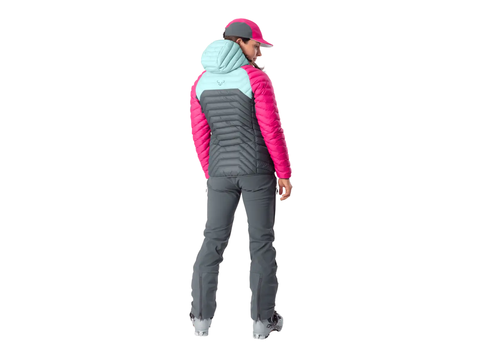 Dynafit Radical RDS Down Hooded women's jacket Flamingo/3180/0720