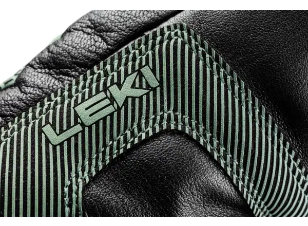 Leki Griffin Base 3D Women Mitt Black-Dusty Green