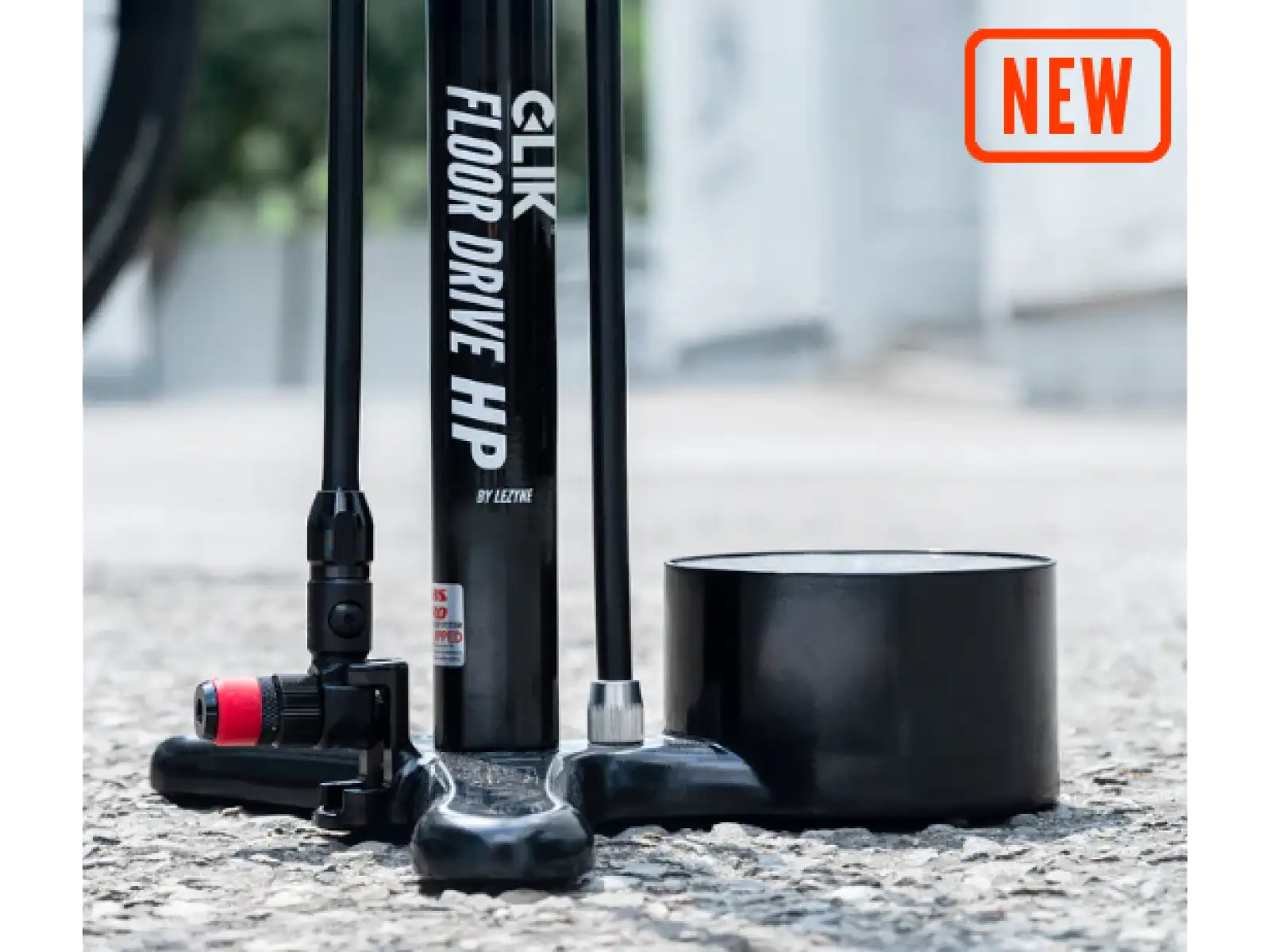 Lezyne CLIK® Floor Drive HP pump Black