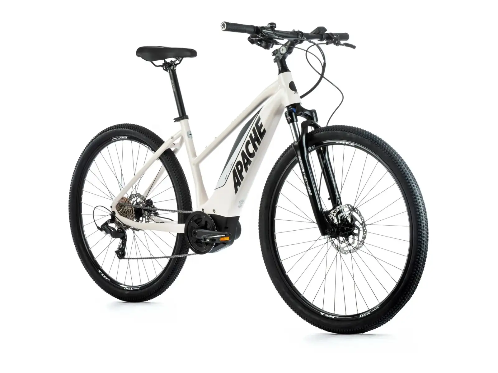 Apache Matta 3 Bosch MTB women's cross electric bike white