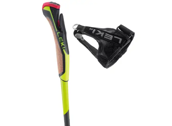 Leki PRC 650 cross-country poles Neon yellow/Black