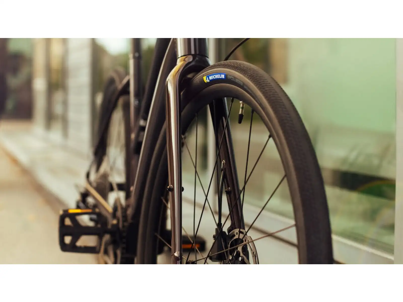 Michelin Power Adventure TS TLR Competition Line 700x30C gravel tire kevlar Black