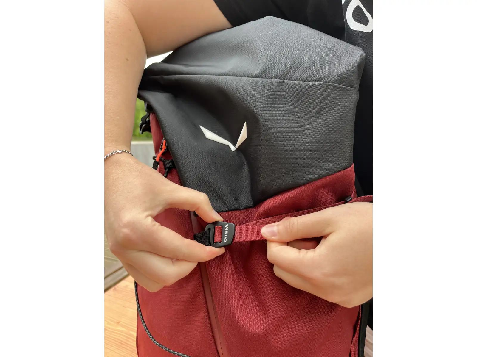 Salewa Puez women's backpack 32 l + 5 l Syrah/Black Out