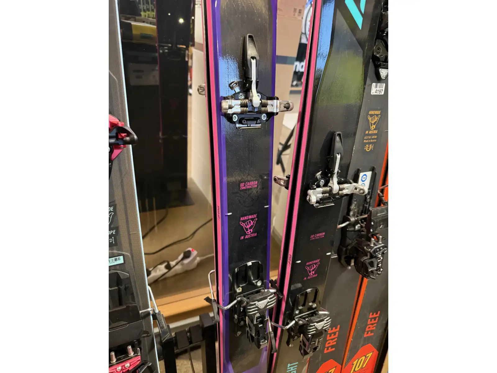 Dynafit Low Tech 88 ski mountaineering set Purple Haze