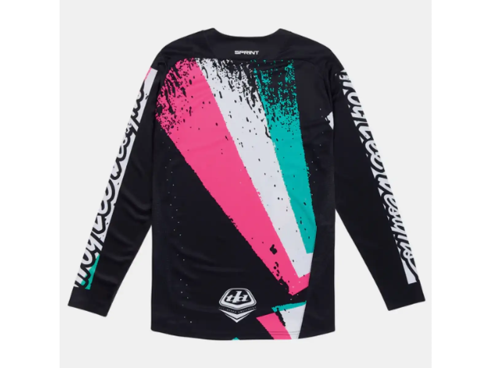 Troy Lee Designs Sprint Full Pull men's jersey long sleeve Black
