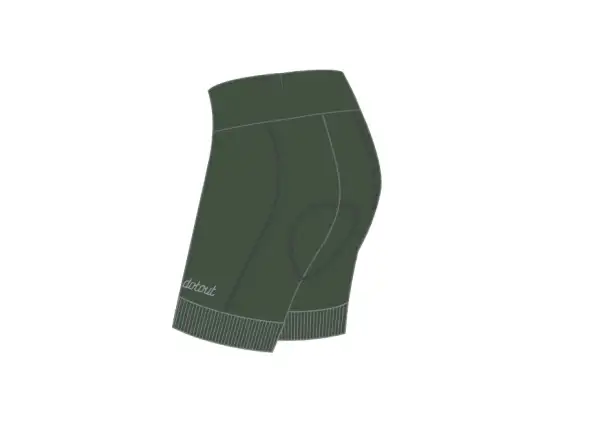 Dotout Cosmo women's shorts with pad Green