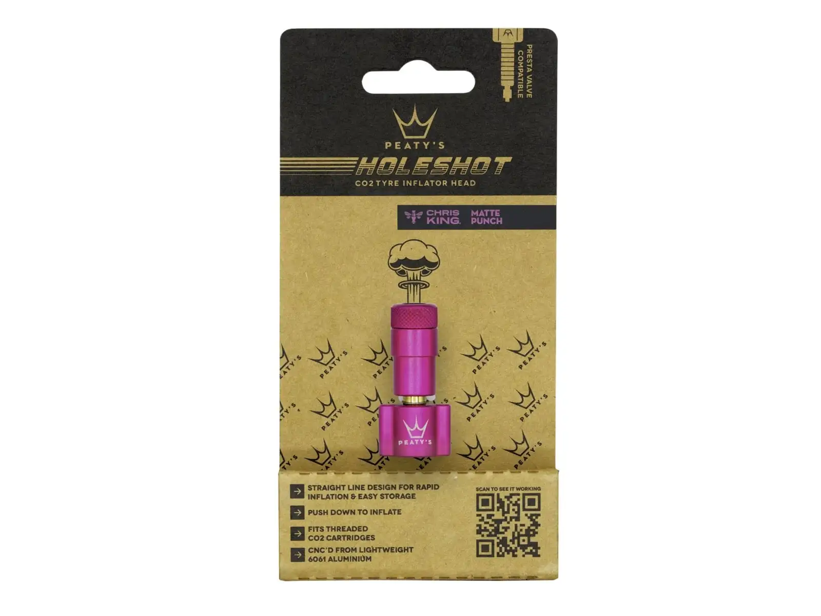 Peatys Holeshot CO2 pump head Punch