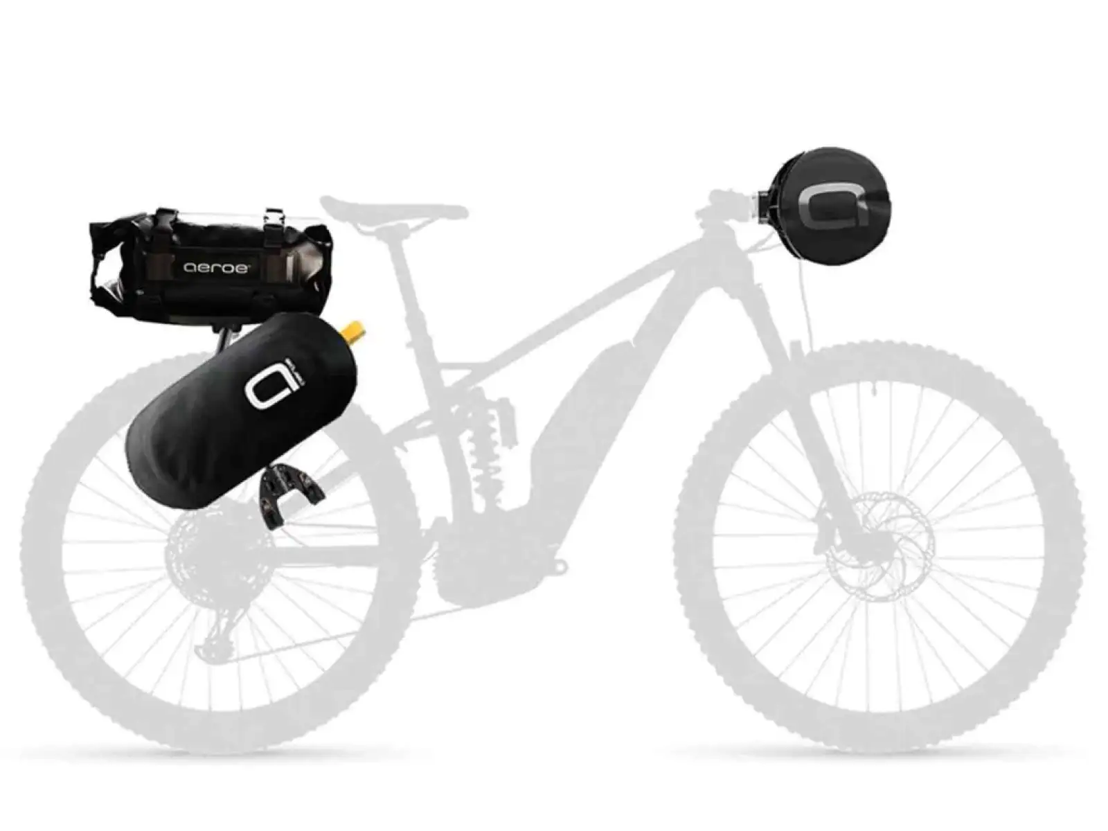 Aeroe Spider rear carrier black