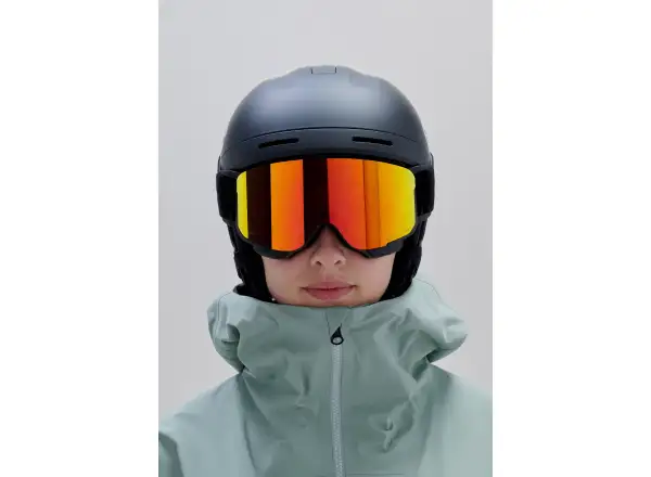 POC Nexal Mid ski goggles Uranium Black/Partly Sunny Orange