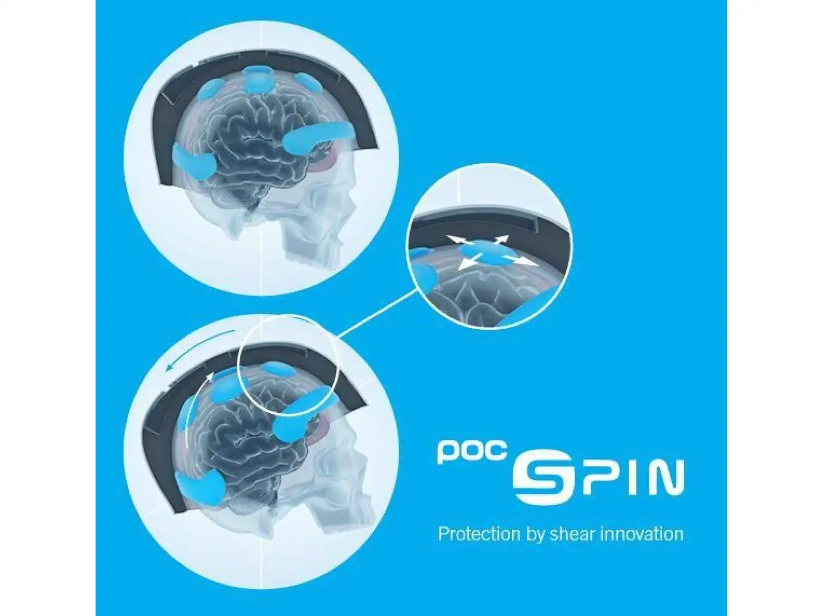 POC Ventral SPIN Helmet Uranium Black Matt