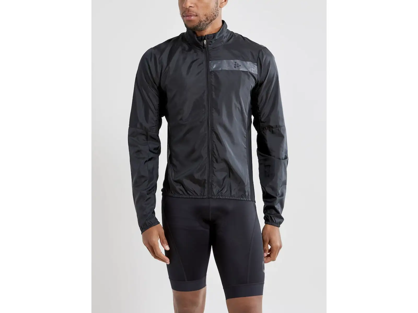 Craft ADV Essence Light Wind men's cycling jacket black