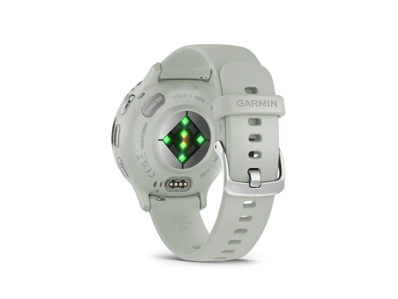 Garmin Venu 3S smart watch Silver/Sage Grey