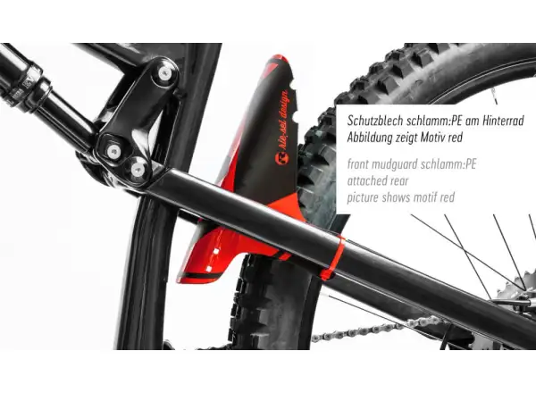 Rie:sel Design Schlamm:PE front mini mudguard Maori
