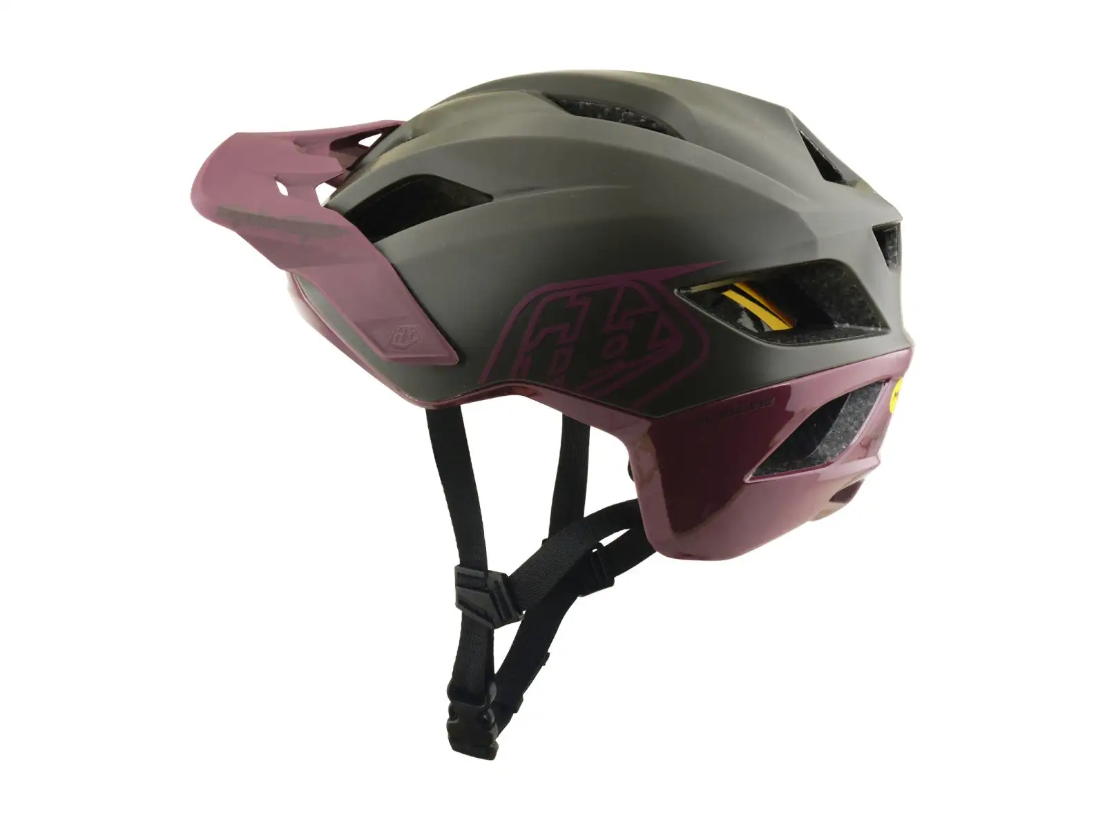 Troy Lee Designs Flowline MIPS helmet Point Caper/Prune