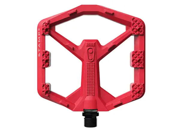 Crankbrothers Stamp 0 Large platform pedals Bright Red