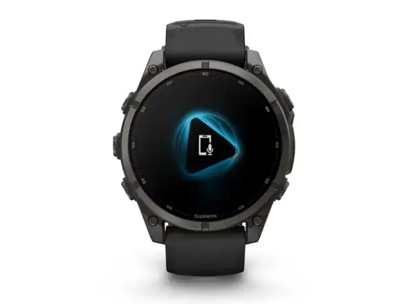 Garmin Fénix 9 – 47 mm smartwatch Carbon gray DLC Titanium/Black