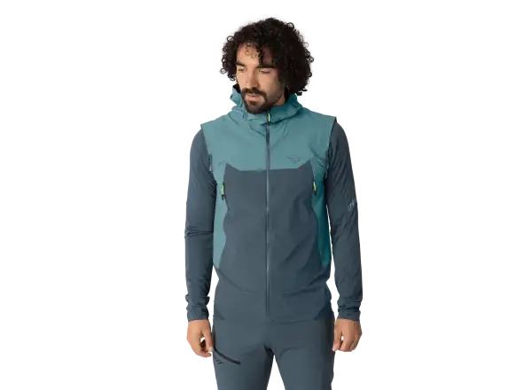 Dynafit Transalper Dynastretch men's vest Smoke Blue