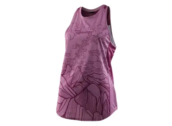 Troy Lee Designs Luxe Micayla Women's tank top Gatto Rosewood