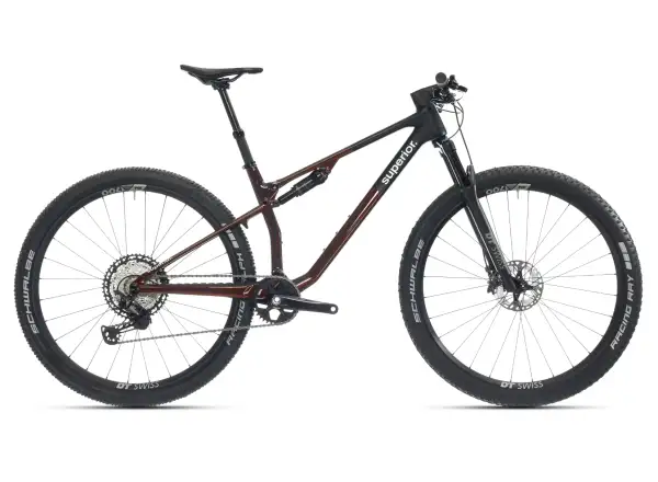 Superior XF 9.5 Team mountain bike Gloss Red Carbon/Black