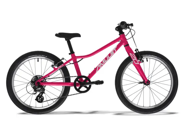 AMULET 20 Fun kids bike raspberry pearl/silver