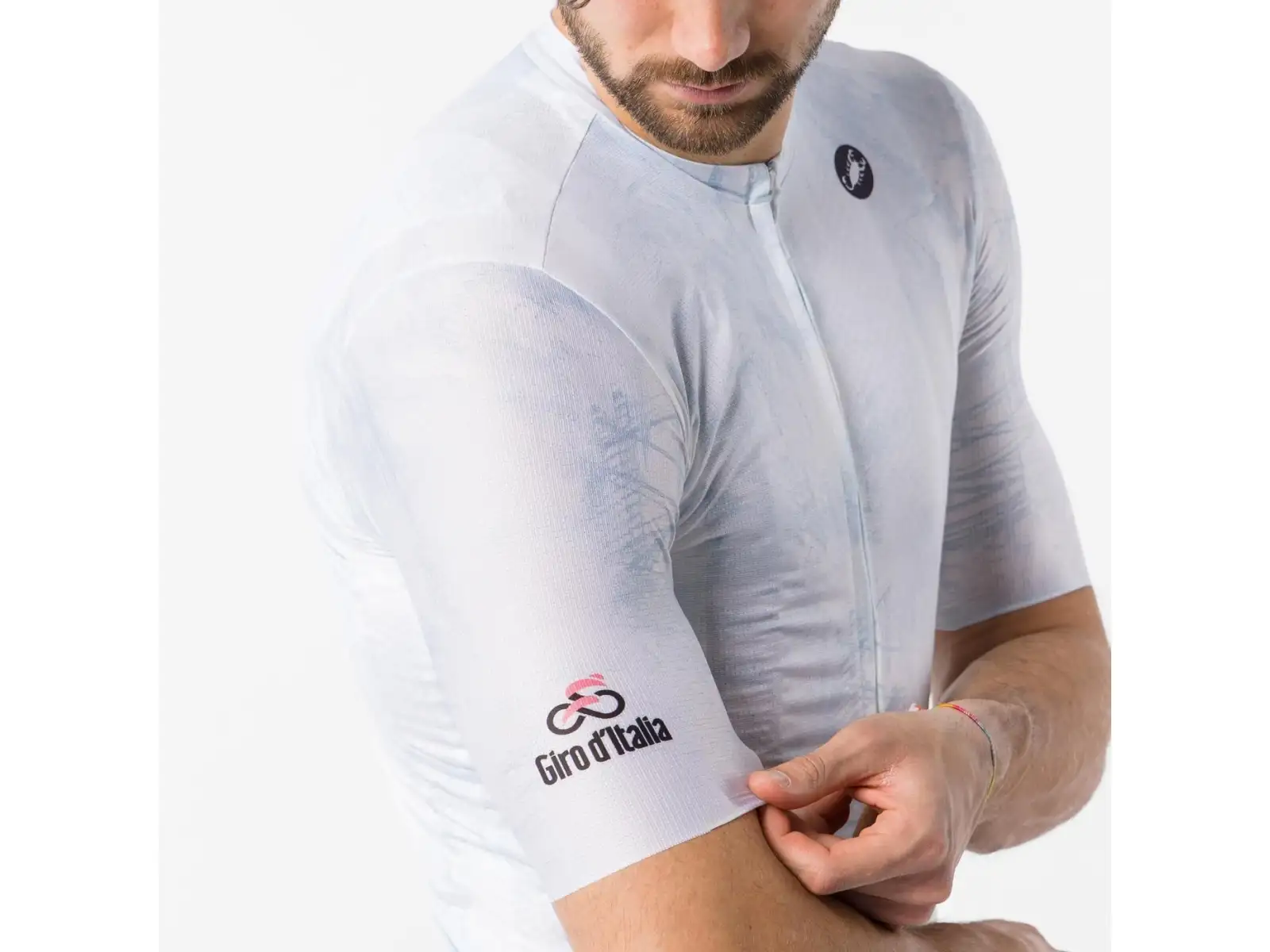 Castelli Giro 109 Trofeo men's jersey short sleeve Ivory